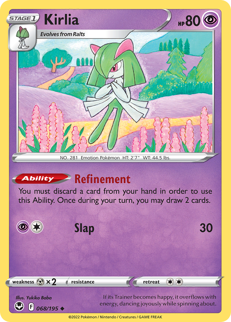 Kirlia - 068/195 - Silver Tempest