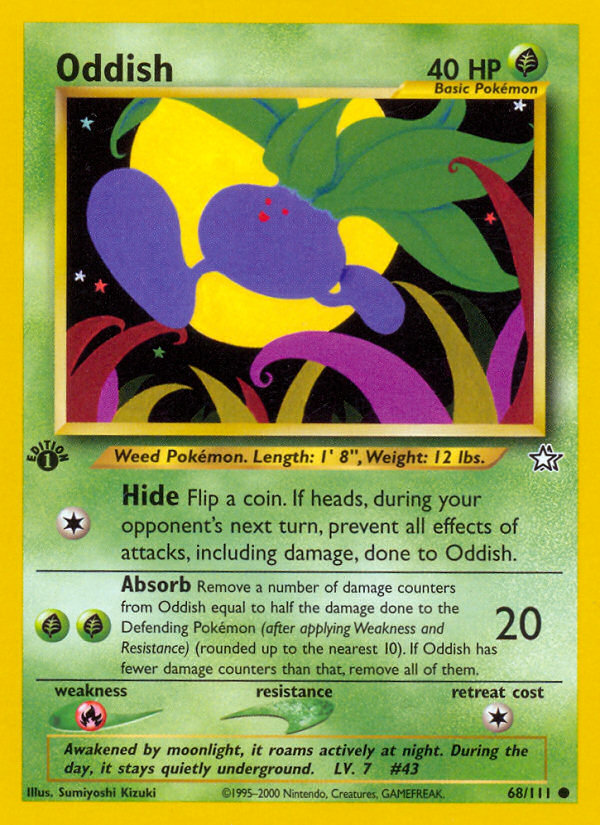 Oddish - 068/111 - Neo Genesis