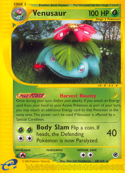 Venusaur - 068/165 - Expedition Base Set