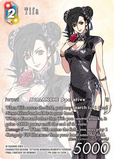 Tifa - PR-208/14-120H - Promo - FF: Promo Cards