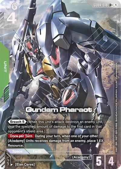 Gundam Pharact (LR+) - GD04-018 - Full Art Legendary Rare - Phantom Aria