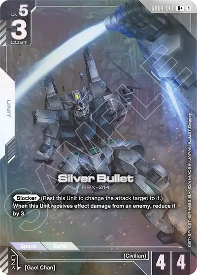 Silver Bullet (R+) - GD04-068 - Full Art Rare - Phantom Aria