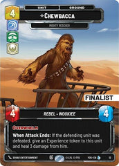 Chewbacca - Mighty Rescuer (Finalist) - 12 - Legendary - Organized Play Promos