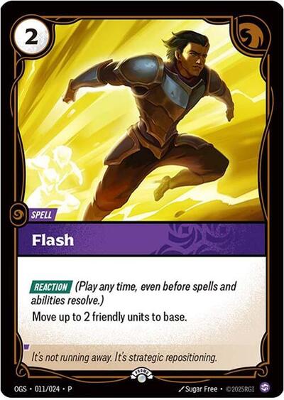 Flash - 011/024 - Promo - Riftbound Organized Play Promotional Cards