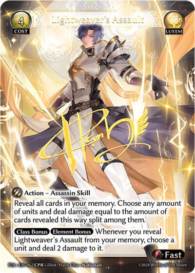 Lightweaver's Assault (CPR) - 062 - Collector Promo - Promotional Cards