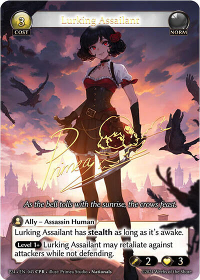 Lurking Assailant (CPR) - 045 - Collector Promo - Promotional Cards