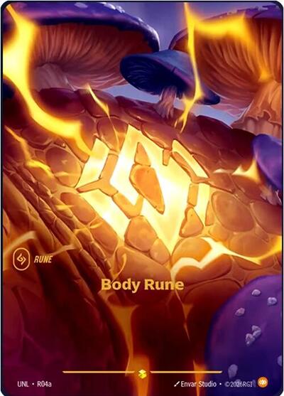 Body Rune - R04a - Showcase - Unleashed