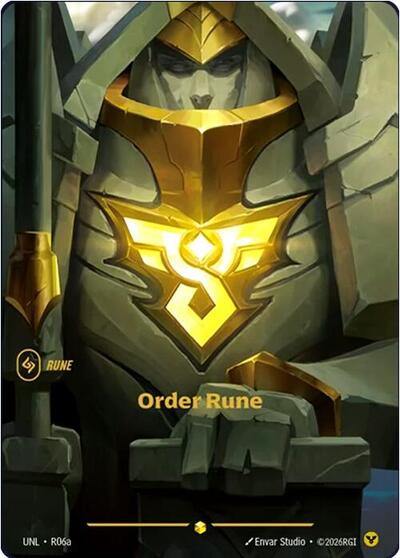 Order Rune - R06a - Showcase - Unleashed