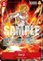 Sanji (Welcome Pack 2026 Vol.1) - ST21-003 - Common - One Piece Promotion Cards