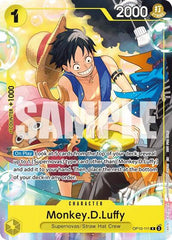 Monkey.D.Luffy (Welcome Pack 2026 Vol.1) - OP10-111 - Rare - One Piece Promotion Cards