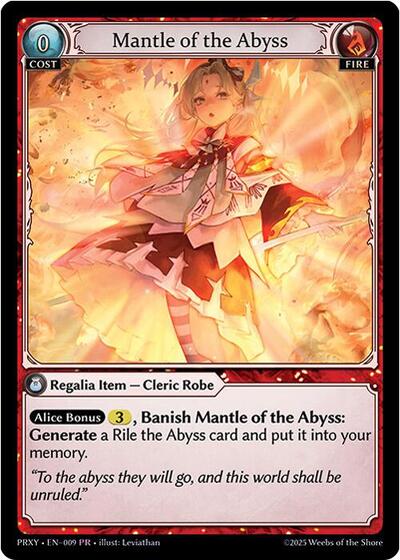 Mantle of the Abyss - 009 - Promo - Proxia's Vault
