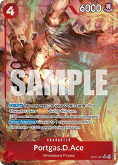 Portgas.D.Ace - ST30-007 - Super Rare (Parallel) - EX Luffy & Ace