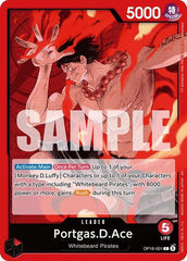 Portgas.D.Ace - OP16-001 - Leader - The Time of Battle