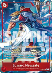 Edward.Newgate - OP16-003 - Super Rare (Alternate Art) - The Time of Battle