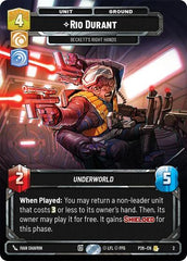 Rio Durant - Beckett's Right Hands - 2 - Rare - Organized Play Promos