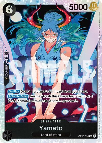 Yamato - OP16-098 - Super Rare - The Time of Battle