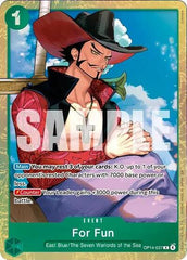 For Fun - OP14-037 - Rare (Premium Card Collection -Best Selection Vol. 6-) - One Piece Promotion Cards