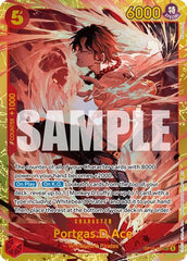 Portgas.D.Ace - OP16-118 - Secret Rare - The Time of Battle
