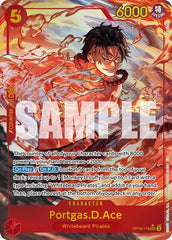 Portgas.D.Ace - OP16-118 - Secret Rare (Alternate Art) - The Time of Battle