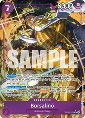 Borsalino - OP16-073 - Rare (Alternate Art) - The Time of Battle