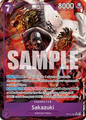 Sakazuki - OP16-065 - Super Rare (Alternate Art) - The Time of Battle