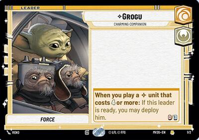 Grogu - Charming Companion - 1/2 - Rare - Event Exclusive Promos