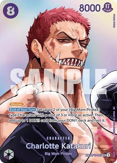 Charlotte Katakuri - OP11-067 - Super Rare (Special Alternate Art) - The Time of Battle