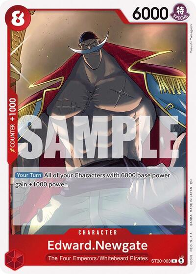 Edward.Newgate - ST30-003 - Common - EX Luffy & Ace