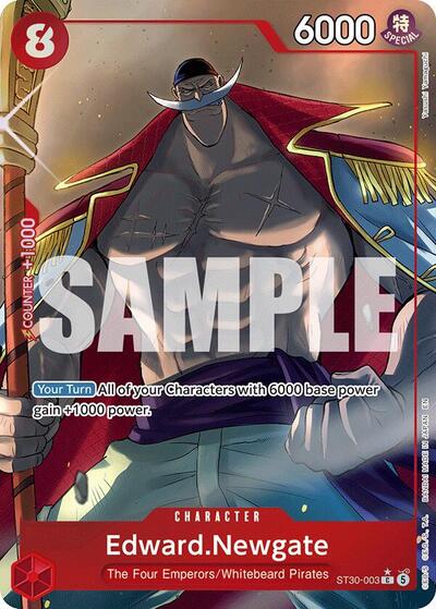 Edward.Newgate - ST30-003 - Common (Full Art) - EX Luffy & Ace