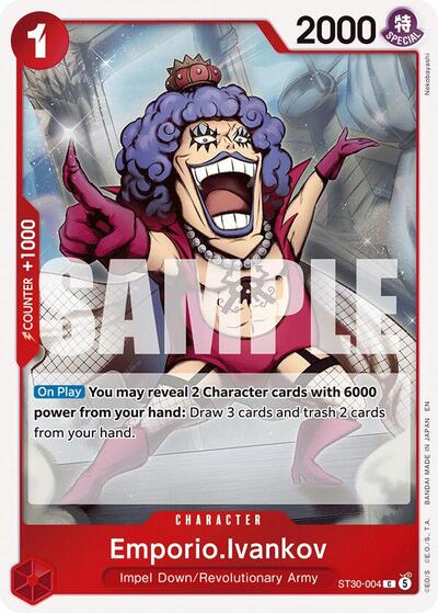 Emporio.Ivankov - ST30-004 - Common - EX Luffy & Ace