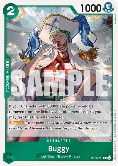 Buggy - ST30-011 - Common - EX Luffy & Ace