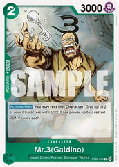 Mr.3(Galdino) - ST30-014 - Common - EX Luffy & Ace