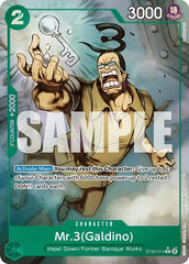 Mr.3(Galdino) - ST30-014 - Common (Full Art) - EX Luffy & Ace