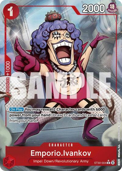 Emporio.Ivankov - ST30-004 - Common (Full Art) - EX Luffy & Ace