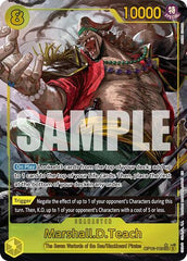 Marshall.D.Teach - OP16-119 - Secret Rare (Alternate Art) - The Time of Battle