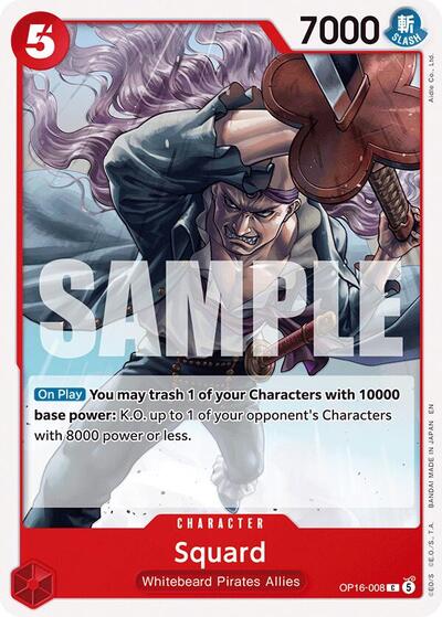 Squard - OP16-008 - Common - The Time of Battle