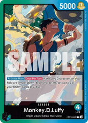 Monkey.D.Luffy - OP16-022 - Leader - The Time of Battle