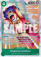 Emporio.Ivankov - OP16-026 - Super Rare - The Time of Battle