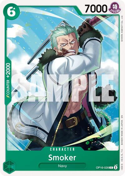 Smoker - OP16-028 - Common - The Time of Battle