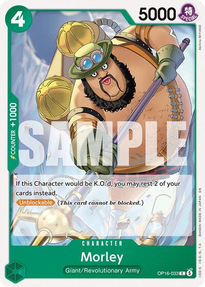 Morley - OP16-033 - Common - The Time of Battle