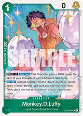 Monkey.D.Luffy - OP16-034 - Rare - The Time of Battle