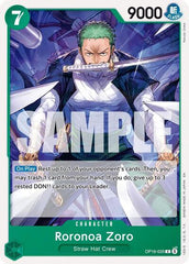 Roronoa Zoro - OP16-035 - Common - The Time of Battle