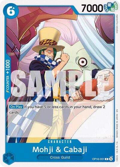 Mohji & Cabaji - OP16-051 - Common - The Time of Battle