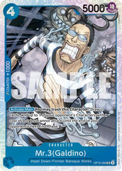 Mr.3(Galdino) - OP16-056 - Super Rare - The Time of Battle