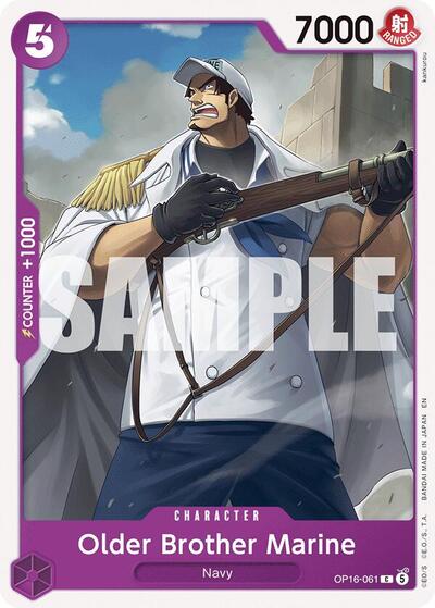 Older Brother Marine - OP16-061 - Common - The Time of Battle