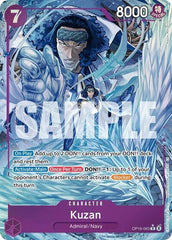 Kuzan - OP16-063 - Rare (Alternate Art) - The Time of Battle