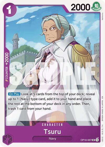 Tsuru - OP16-067 - Uncommon - The Time of Battle