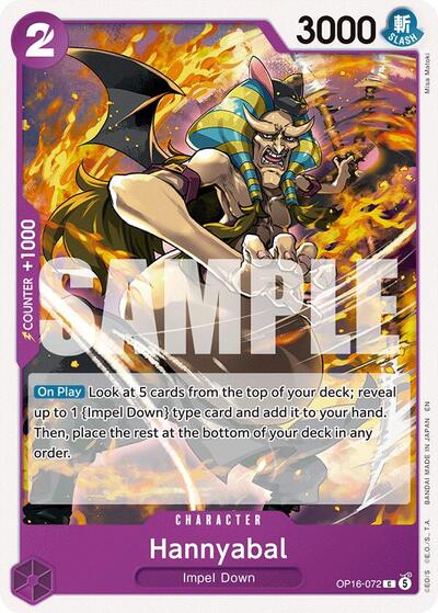 Hannyabal - OP16-072 - Common - The Time of Battle
