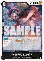Monkey.D.Luffy - OP16-095 - Rare - The Time of Battle