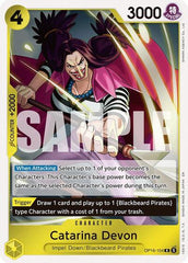 Catarina Devon - OP16-104 - Rare - The Time of Battle